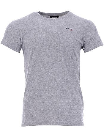 Schott tscrew lichtgroen t-shirt voor heren