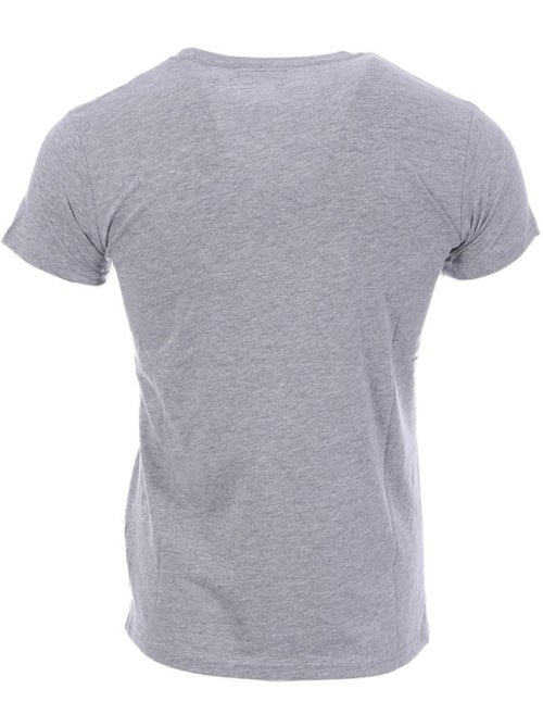 Schott NYC Geborduurd Grijs Heren T-shirt - Kiabi Schott NYC Geborduurd Grijs Heren T-shirt - Kiabi