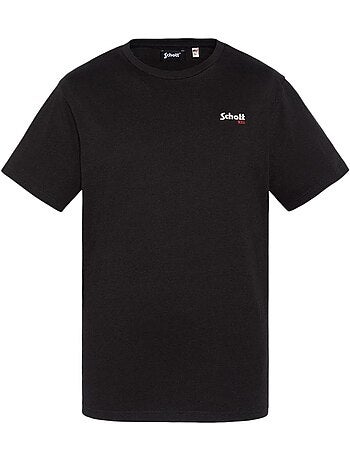 Schott tscrew lichtgroen t-shirt voor heren