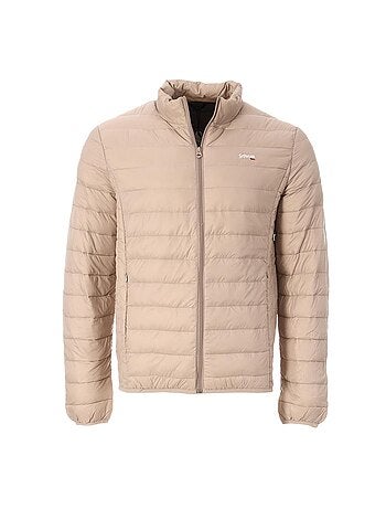 Schott oaklandrs beige heren donsjack