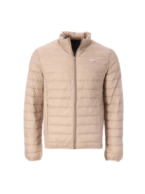 Schott OAKLANDRS Beige Heren Donsjack - Kiabi Schott OAKLANDRS Beige Heren Donsjack - Kiabi