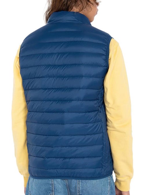 Schott OAKLANDVRS Blauw Mouwloos Donsjack voor Heren - Kiabi Schott OAKLANDVRS Blauw Mouwloos Donsjack voor Heren - Kiabi