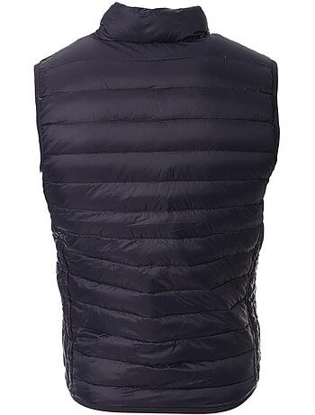 Schott oaklandvrs lichtbruine mouwloze bodywarmer voor heren