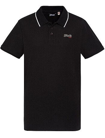 Schott paul rode piqué polo voor heren