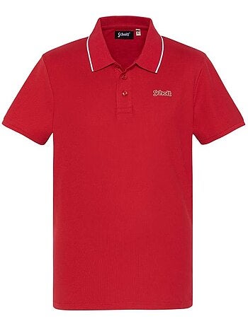 Schott paul rode piqué polo voor heren