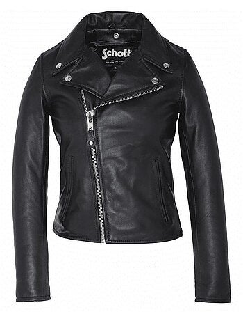 Schott perfecto zwart leren jas dames lcw8614