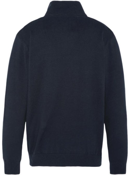 Schott PLB127 Marineblauwe Herenpullover - Kiabi Schott PLB127 Marineblauwe Herenpullover - Kiabi
