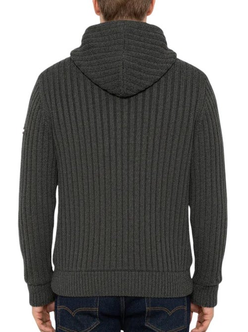 Schott PLENZO Sherpa Vest voor Heren - Grijs - Kiabi Schott PLENZO Sherpa Vest voor Heren - Grijs - Kiabi