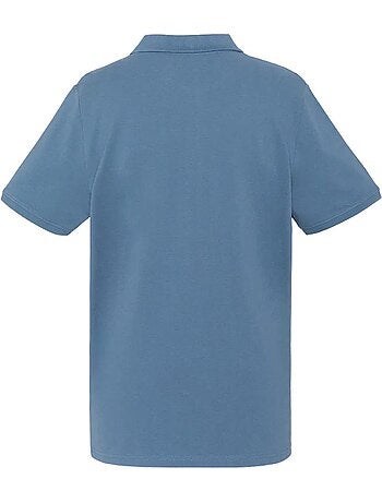 Schott ps0022 lichtblauwe polo voor heren