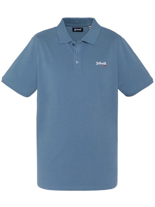 Schott ps0022 lichtblauwe polo voor heren - Kiabi Schott ps0022 lichtblauwe polo voor heren - Kiabi