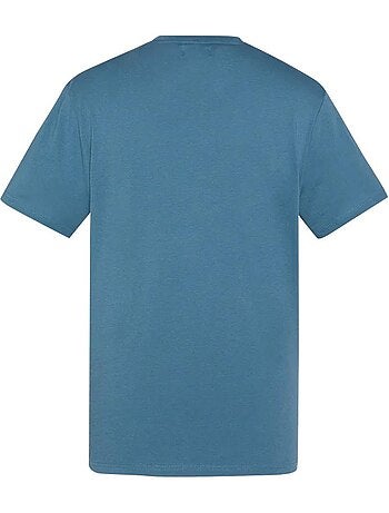 Schott rode jongens t-shirt marineblauw