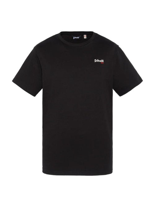 Schott RODE Zwart T-Shirt voor Jongens - Kiabi