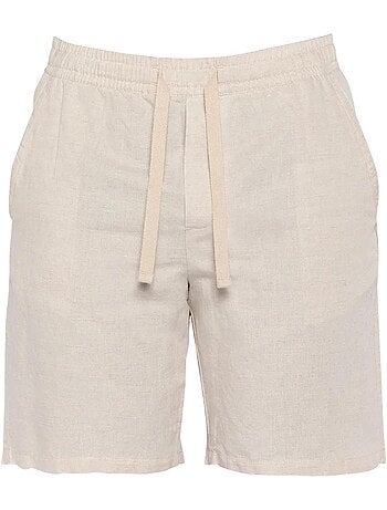Schott shine linnen korte broek voor heren