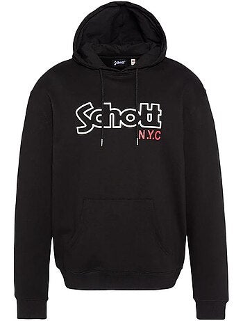 Schott sidney heren hoodie wit