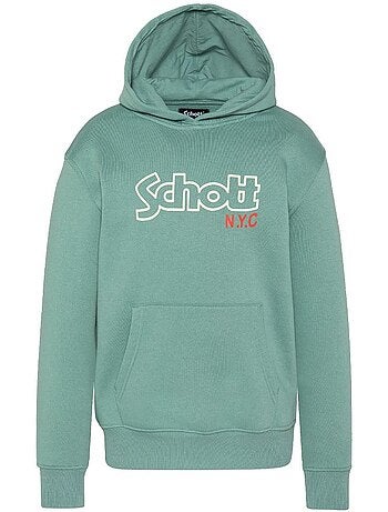 Schott sidney jongens hoodie zwart