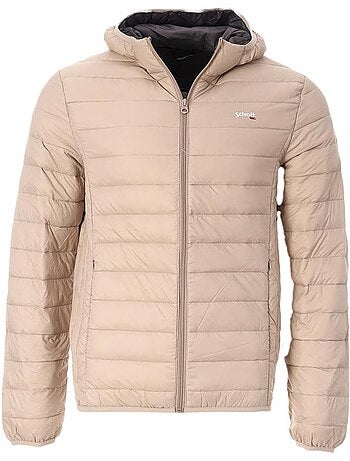 Schott silveradors kaki heren donsjack