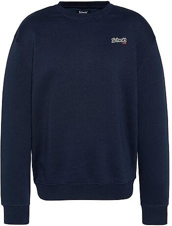 Schott zwart heren sweatshirt