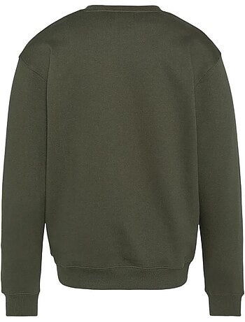Schott stanley beige heren sweatshirt