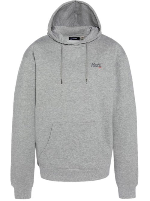 Schott SWHSAMY Grijs Heren Sweatshirt - Kiabi Schott SWHSAMY Grijs Heren Sweatshirt - Kiabi