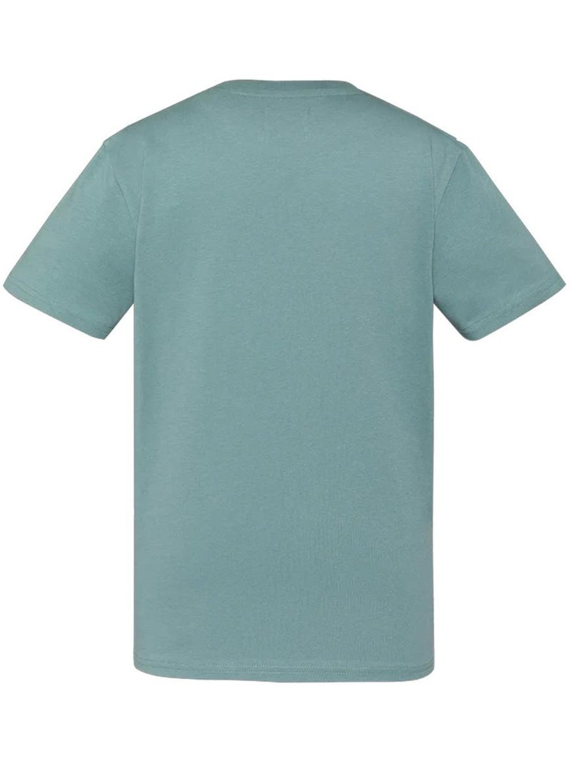 Schott T-shirt met print voor jongens Groen - Kiabi