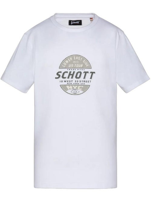 Schott T-shirt met print voor jongens - Kiabi Schott T-shirt met print voor jongens - Kiabi