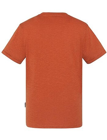 Schott tskea1 kaki t-shirt voor heren