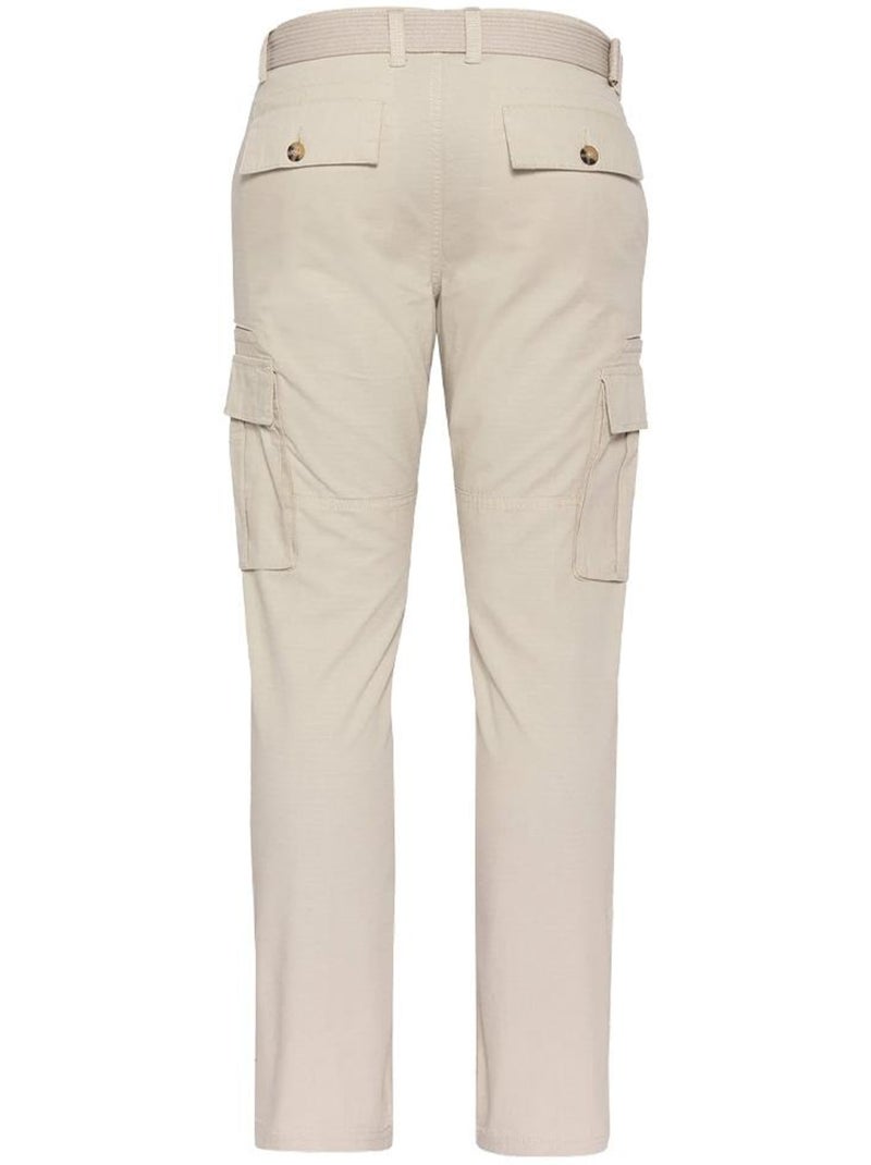 Schott TRASSAULT Beige Heren Pantalon Beige - Kiabi