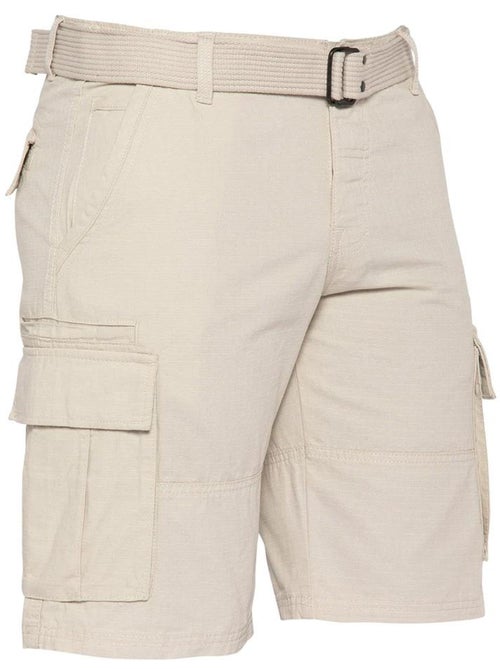 Schott TRASSAULT Beige Korte Jas voor Heren - Kiabi Schott TRASSAULT Beige Korte Jas voor Heren - Kiabi