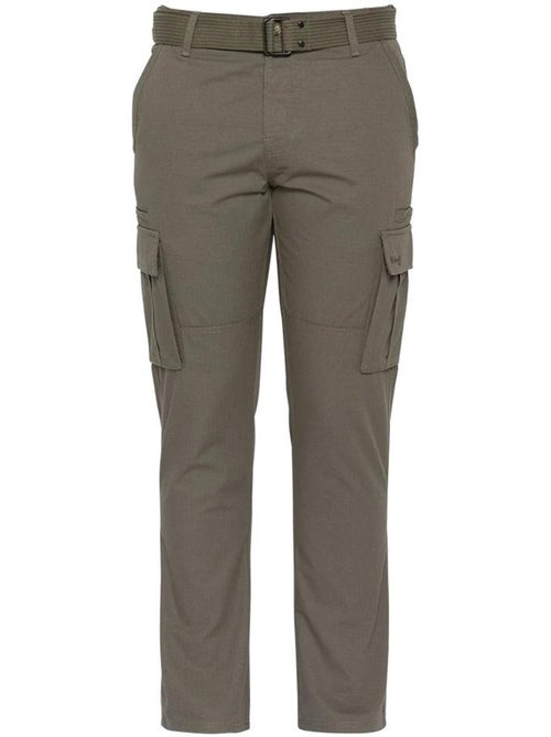 Schott TRASSAULT Kaki Heren Pantalon - Kiabi Schott TRASSAULT Kaki Heren Pantalon - Kiabi