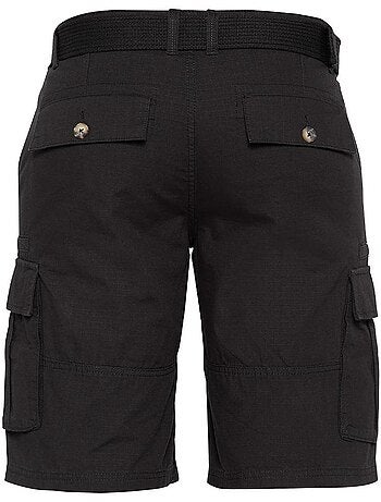 Schott trassault zwart heren short