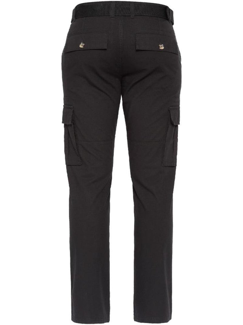 Schott TRASSAULT Zwarte Heren Pantalon Zwart - Kiabi