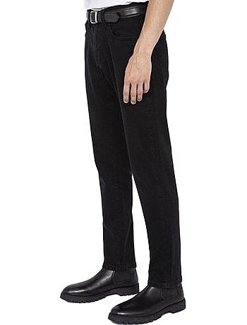 Schott trd 1913 slim fit zwarte jeans voor heren