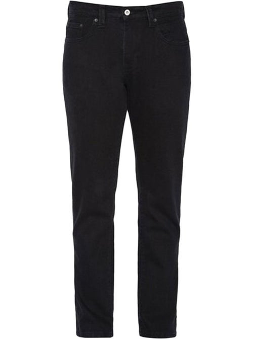 Schott TRD 1913 Slim Fit Zwarte Jeans voor Heren - Kiabi Schott TRD 1913 Slim Fit Zwarte Jeans voor Heren - Kiabi
