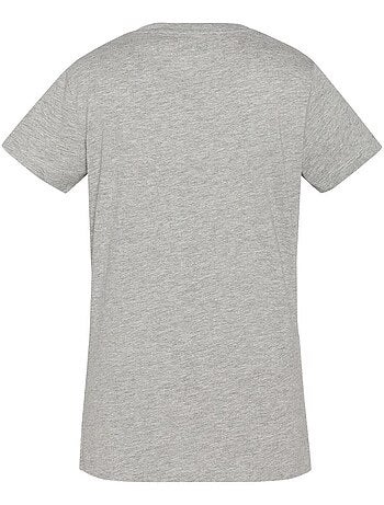 Schott tsbrodedw zwart t-shirt voor dames