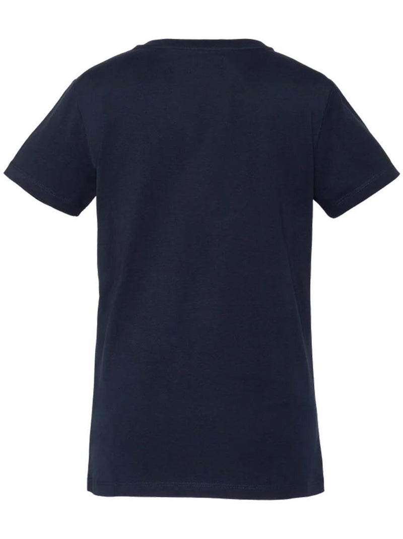 Schott TSBRODEDW Marineblauw Dames T-shirt Marineblauw - Kiabi