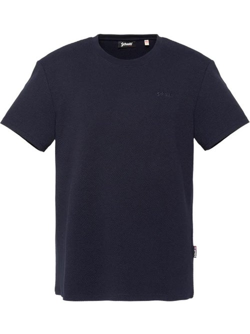 Schott TSCLAY Marineblauw T-shirt voor Heren - Kiabi Schott TSCLAY Marineblauw T-shirt voor Heren - Kiabi