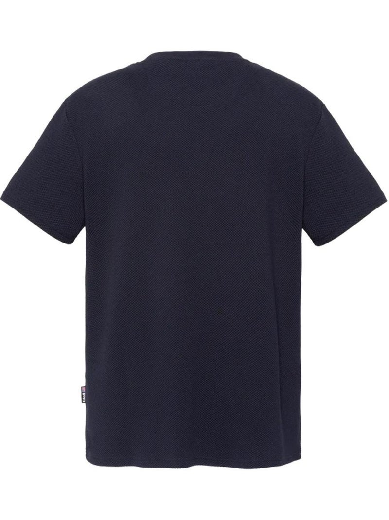 Schott TSCLAY Marineblauw T-shirt voor Heren Marineblauw - Kiabi