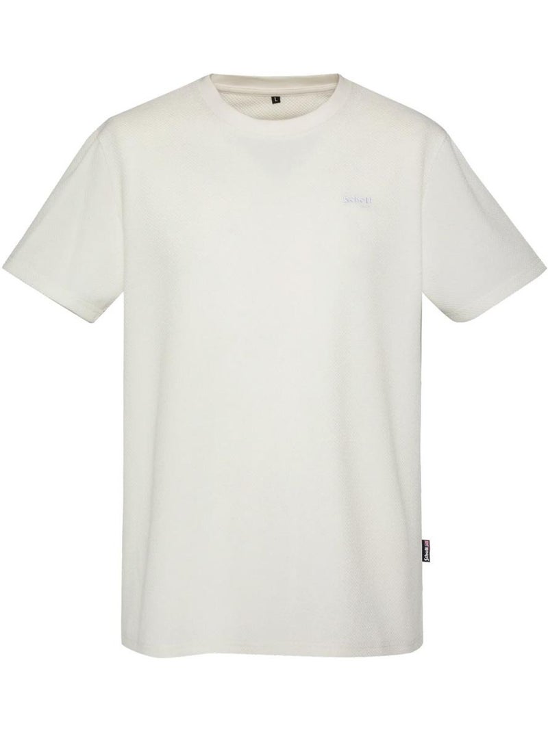 Schott tsclay wit t-shirt voor heren Wit - Kiabi