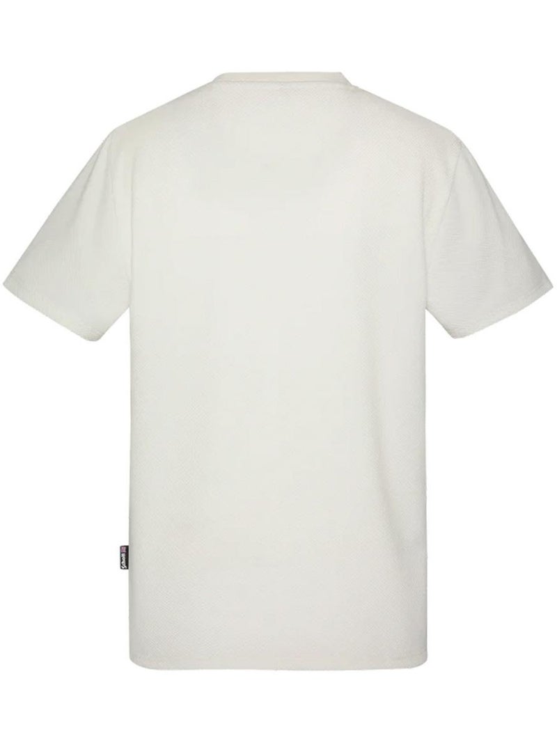 Schott tsclay wit t-shirt voor heren Wit - Kiabi