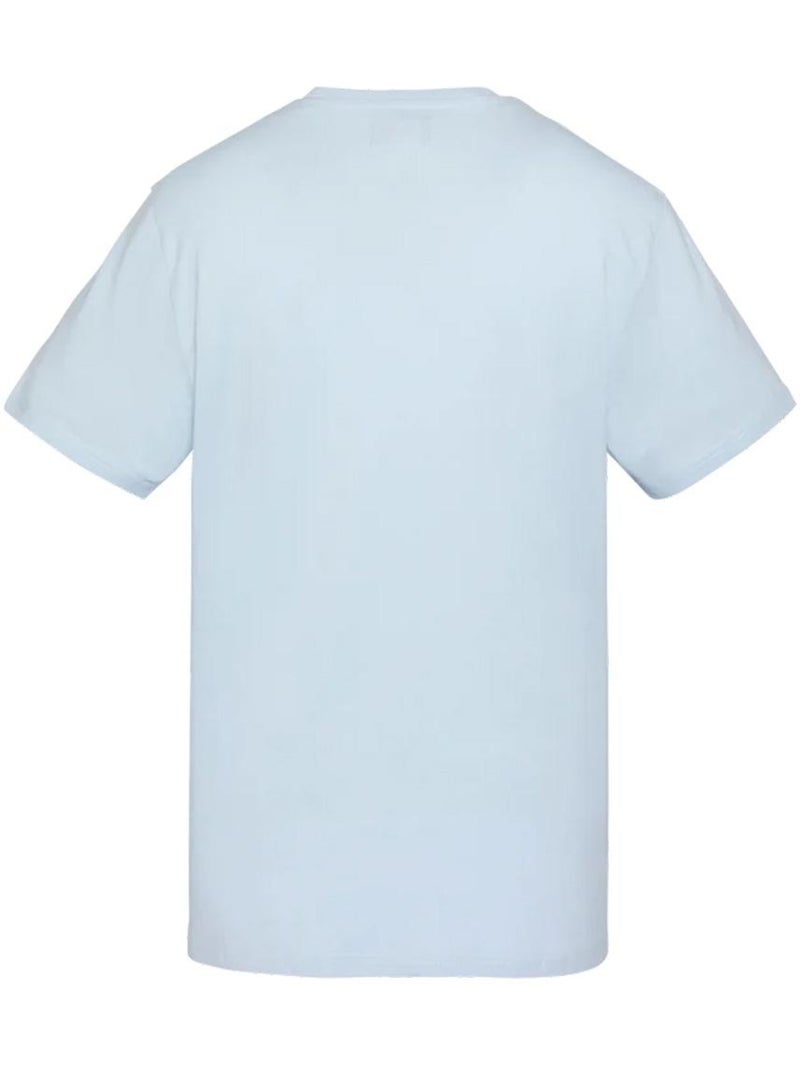 Schott TSCREW Lichtblauw T-shirt voor Heren Blauw - Kiabi