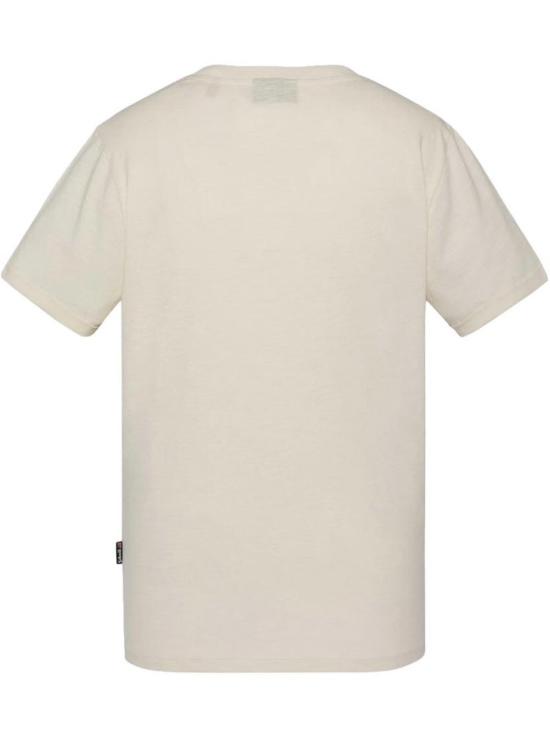 Schott TSKEA1 Beige T-shirt voor Heren Beige - Kiabi
