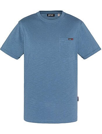 Schott tskea1 kaki t-shirt voor heren