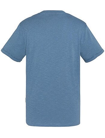Schott tskea1 kaki t-shirt voor heren