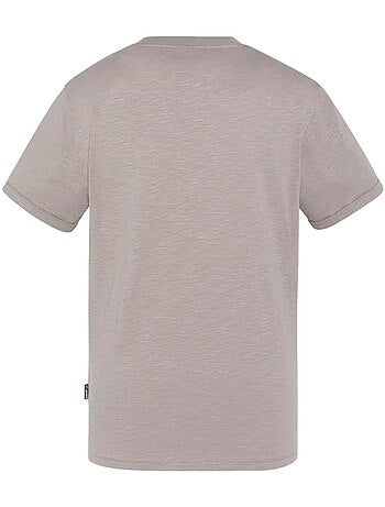 Schott tskea1 kaki t-shirt voor heren