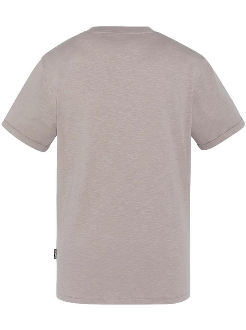 Schott TSKEA1 Grijs T-shirt voor Heren Zilvergrijs - Kiabi