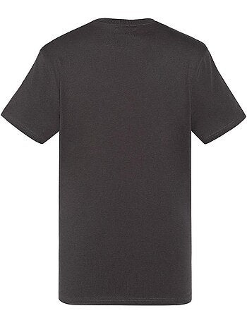 Schott tsustour wit t-shirt voor heren