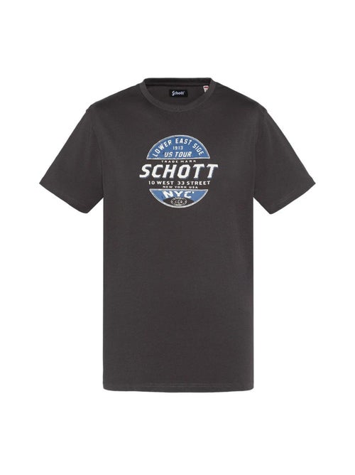 Schott TSUSTOUR Zwart T-shirt voor Heren - Kiabi Schott TSUSTOUR Zwart T-shirt voor Heren - Kiabi