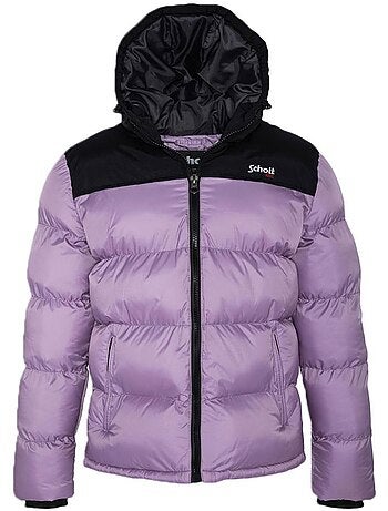 Schott utah mauve donsjack voor heren