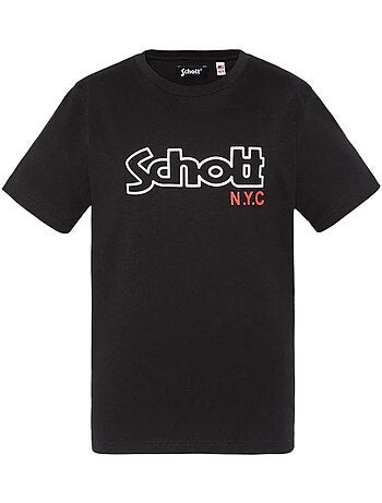 Schott vintage grijs t-shirt voor jongens