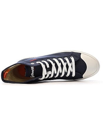 Schott william heren sneakers marineblauw